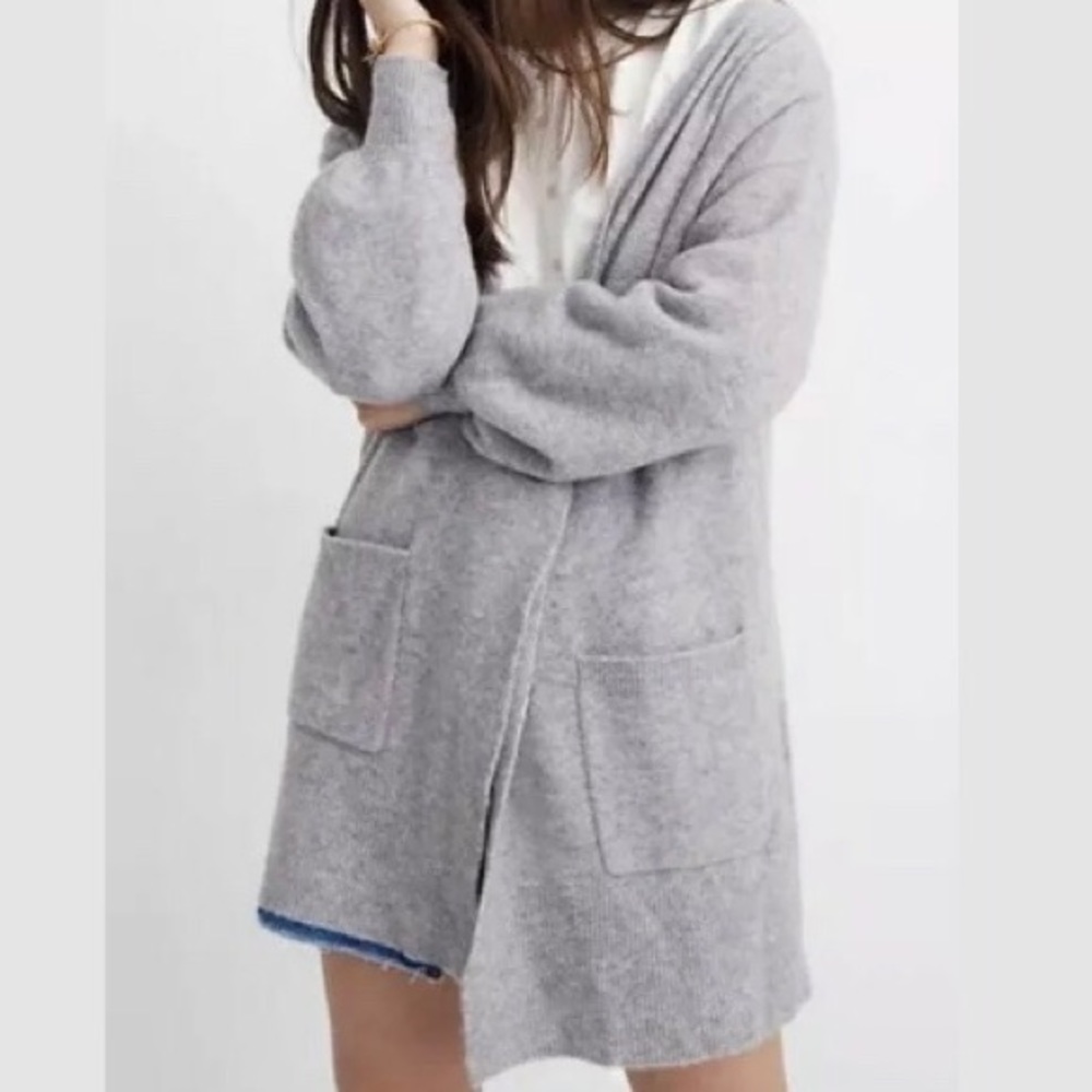 NWT Madewell Edgewater Coziest Yarn Cardigan M - Picture 1 of 7